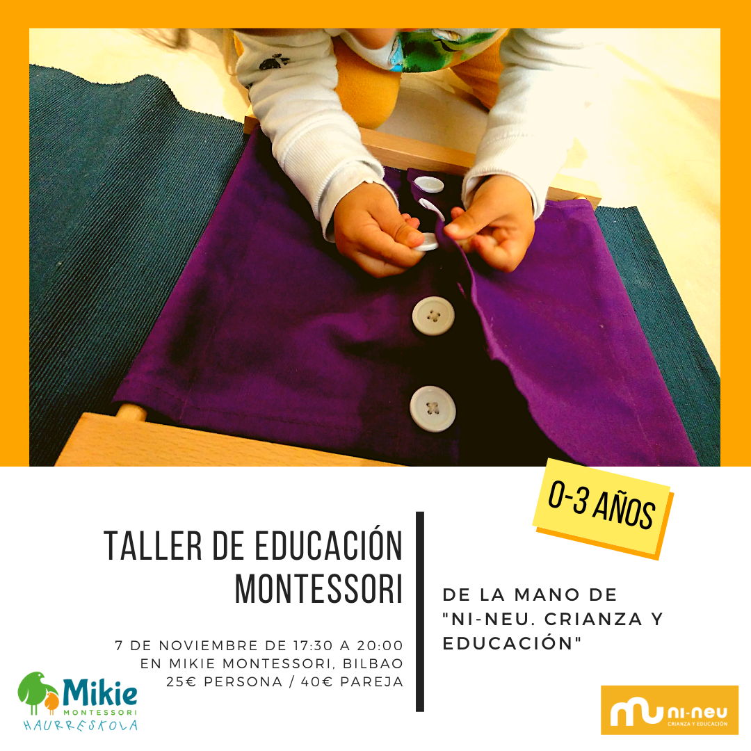 Taller educación Montessori